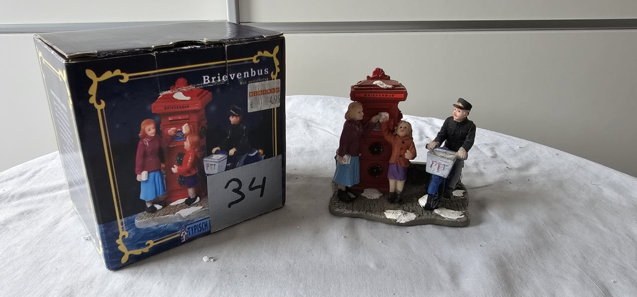 Compleet Kerstdorp met accessoires (advertentie 3 van 3)