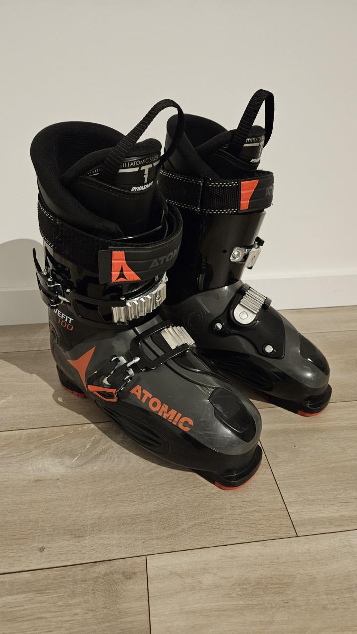 Salomon x-drive 8.0 met Atomic livefit 100
