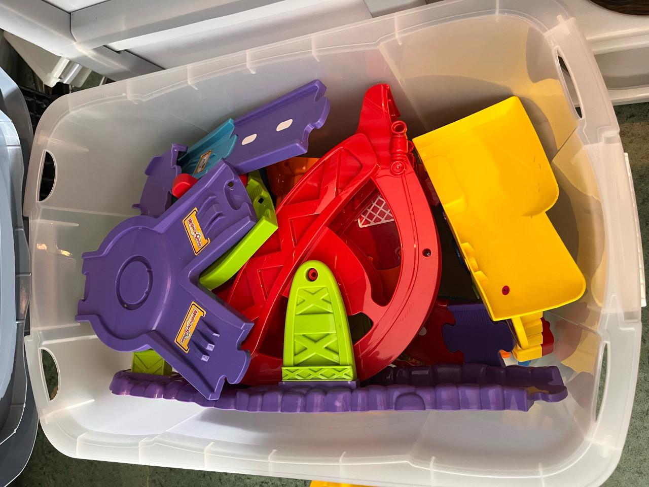 Toet toet autos en baan