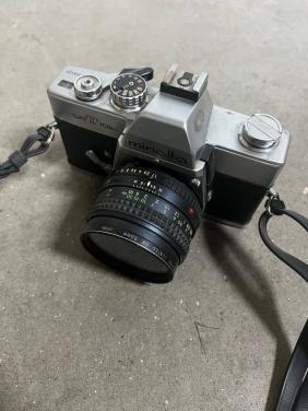 Vintage Minolta SRT 101B spiegelreflexcamera