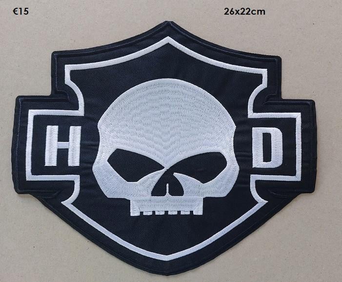 Harley Davidson Opnaai Patches