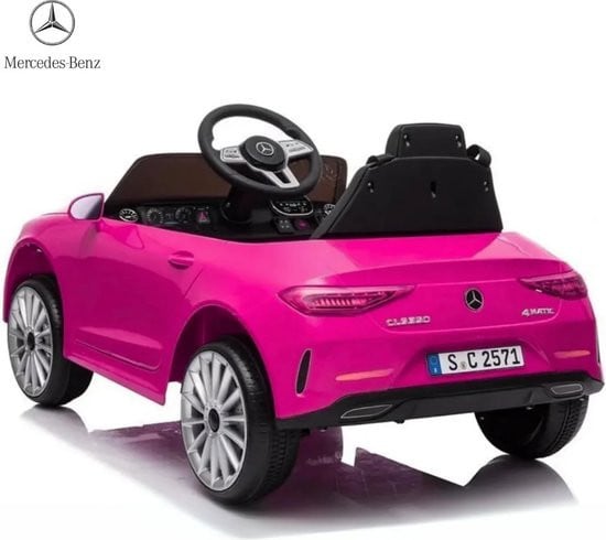 Mercedes CLS350 - Elektrische Kinderauto 12V - 1 tot 5 jaar - Roze