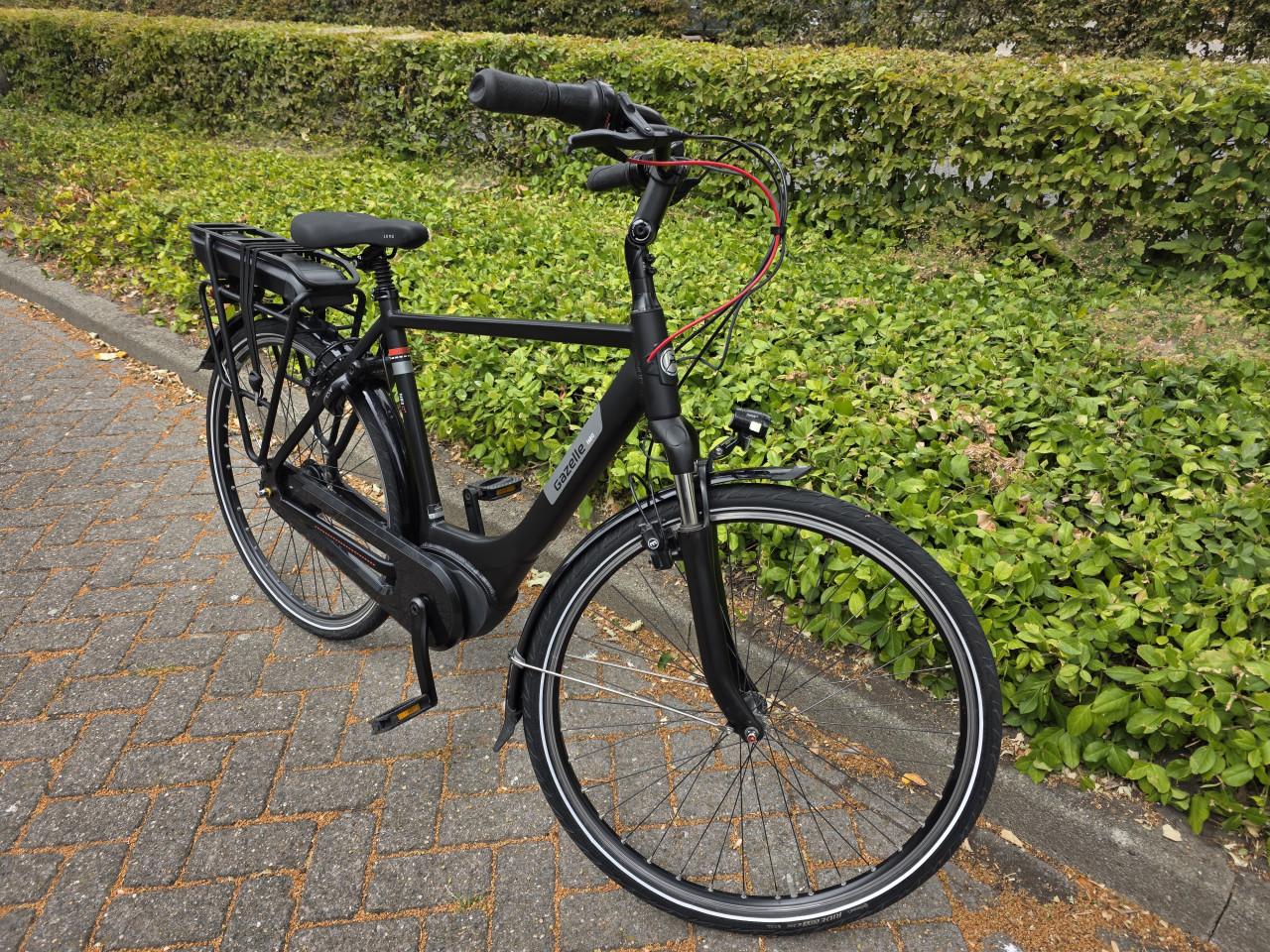 Gazelle Paris elektrische heren fiets met Bosch middenmotor