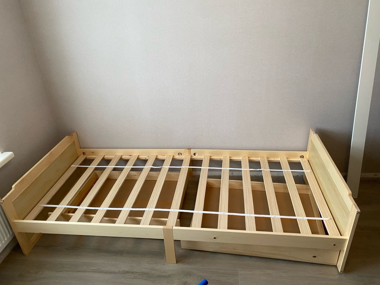 Een persoonsbed ( nog niet beslapen)