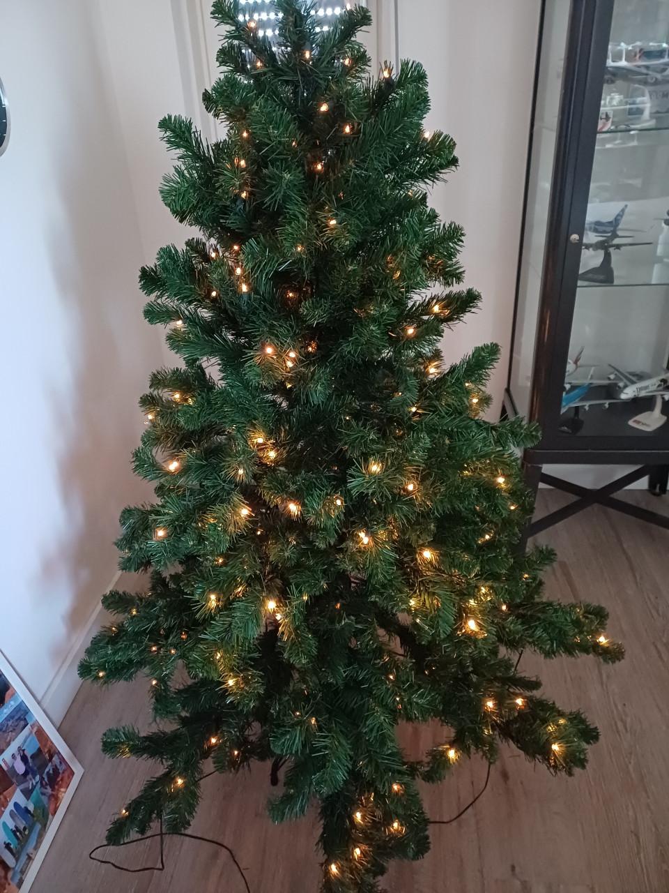 Kunst kerstboom