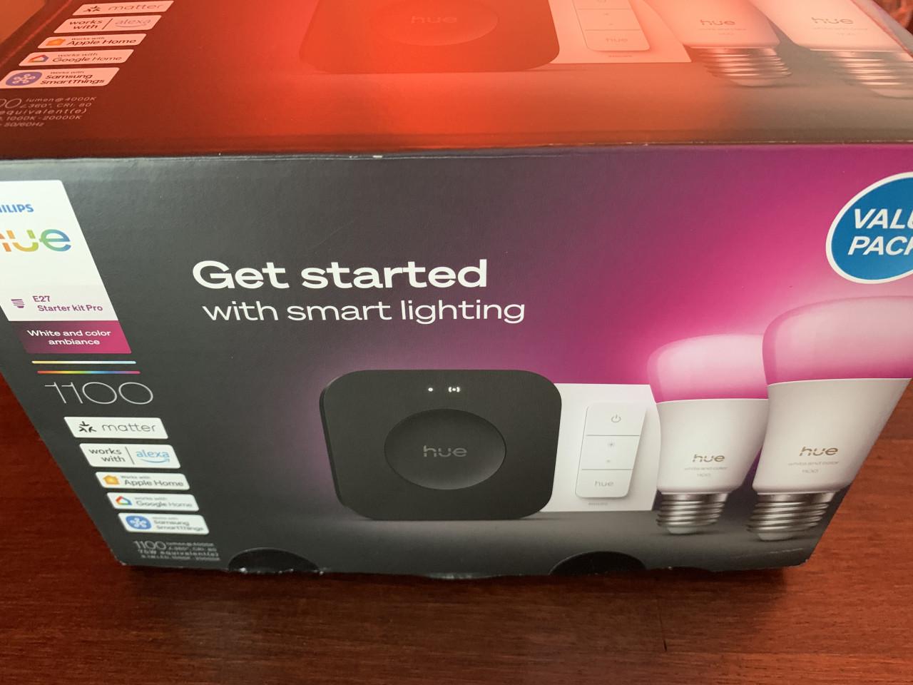 Philips Hue color ambiance E27 lampen - 1100 lumen - nieuw