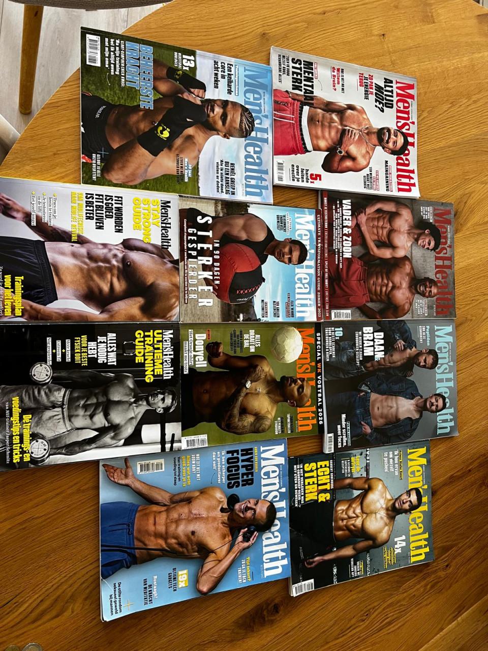 10x Men’s Health tijdschriften fitness