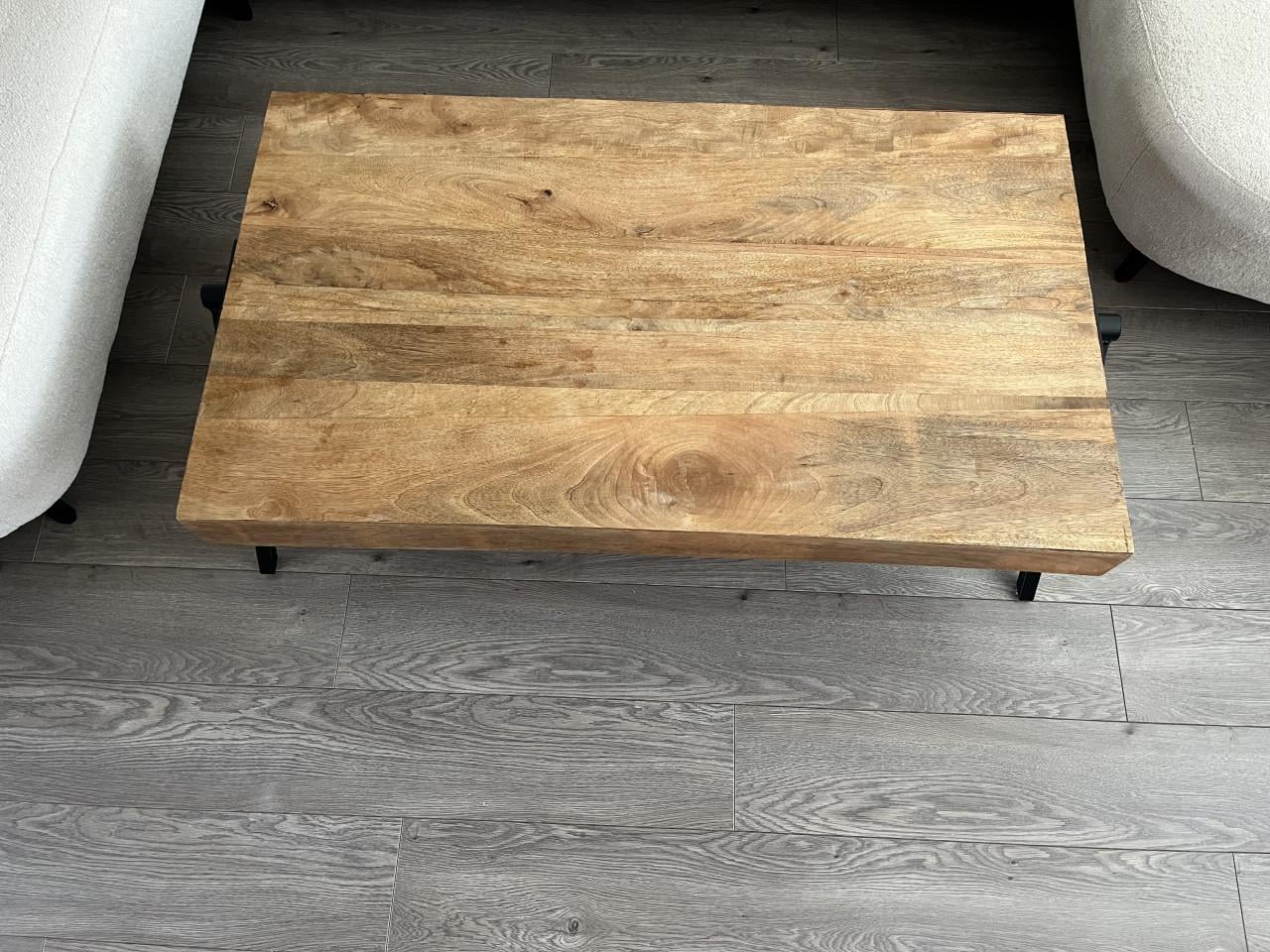 Mooie salontafel van mangohout