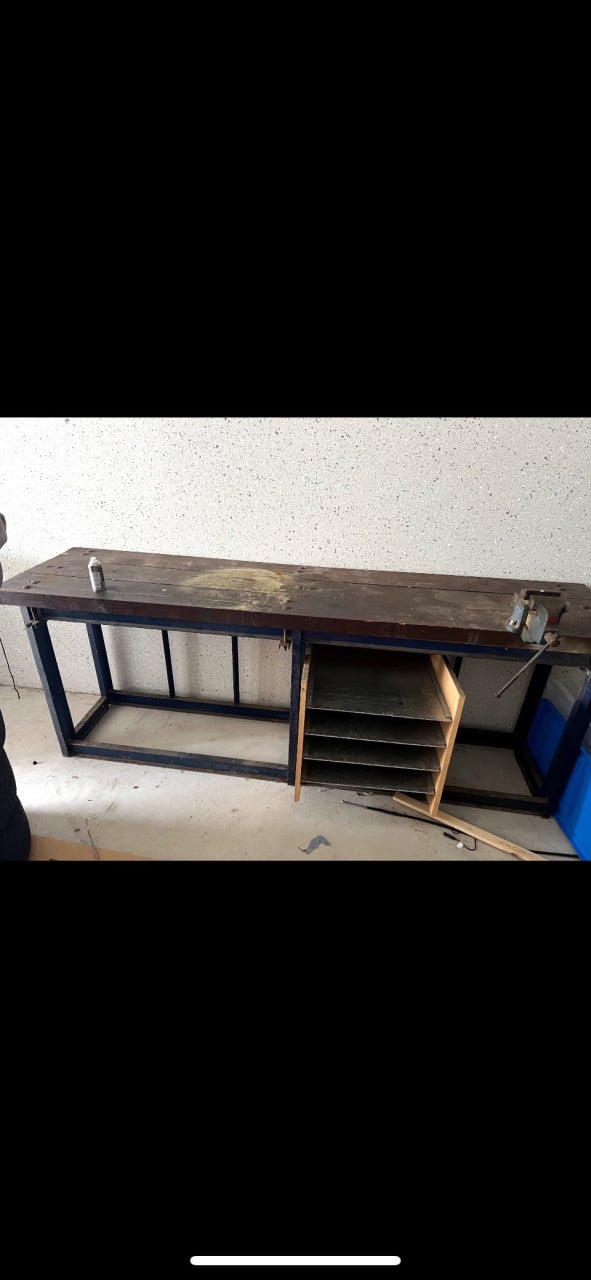 Stevige werkbank