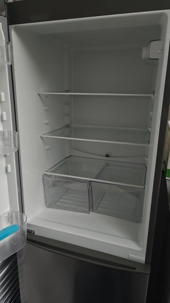 A+ klasse Zanussi RVS koel-vriescombinatie (Low Frost) 175x60 cm