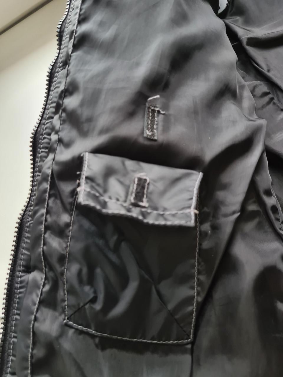 Zwarte gewateerde dikke puffer jas met capuchon van Fishbone  Maat XXL