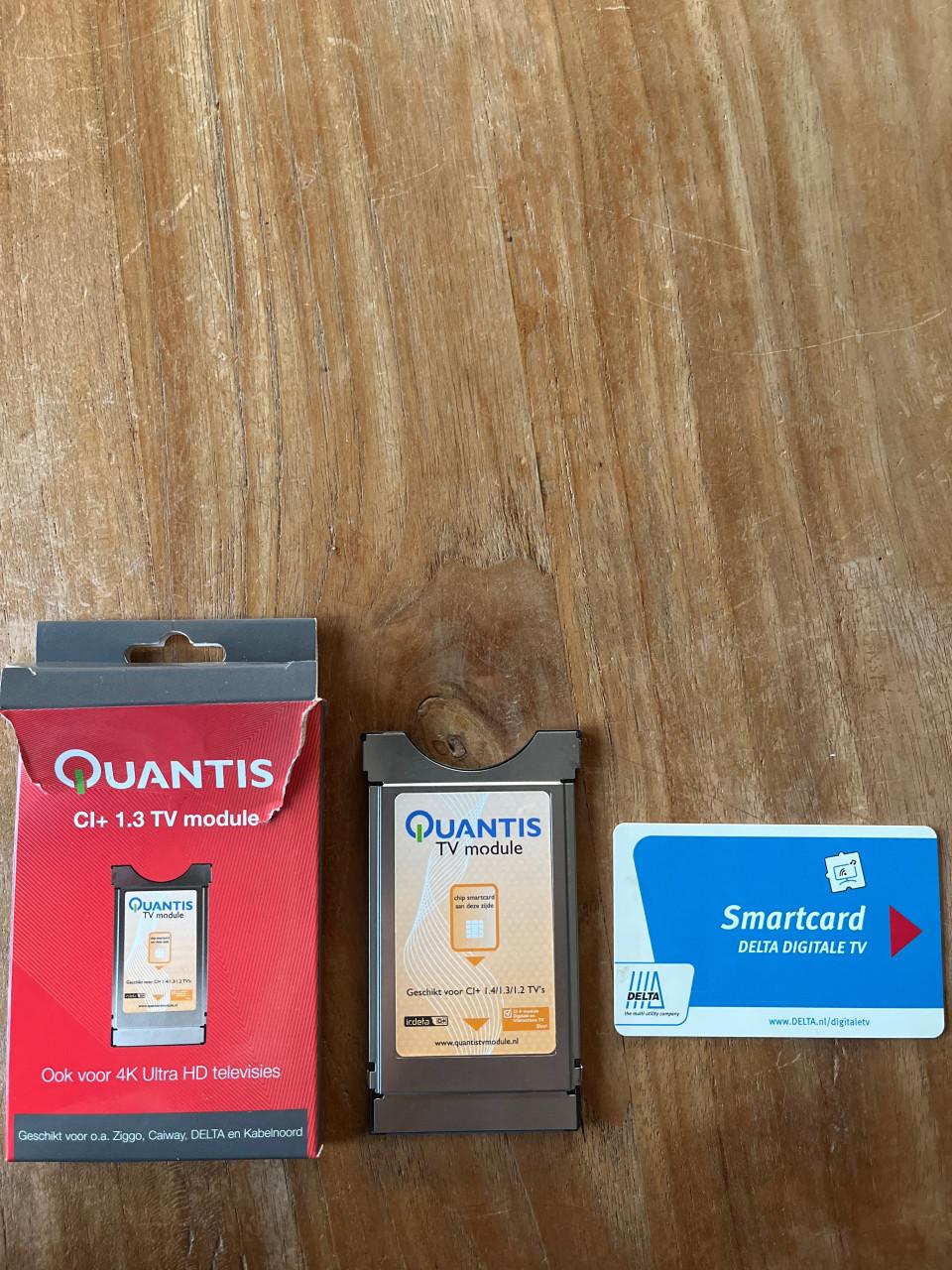 Smartcard met Quantis TV module CI+ 1.3