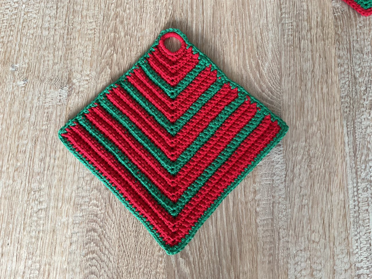 Kerst pannenlappen