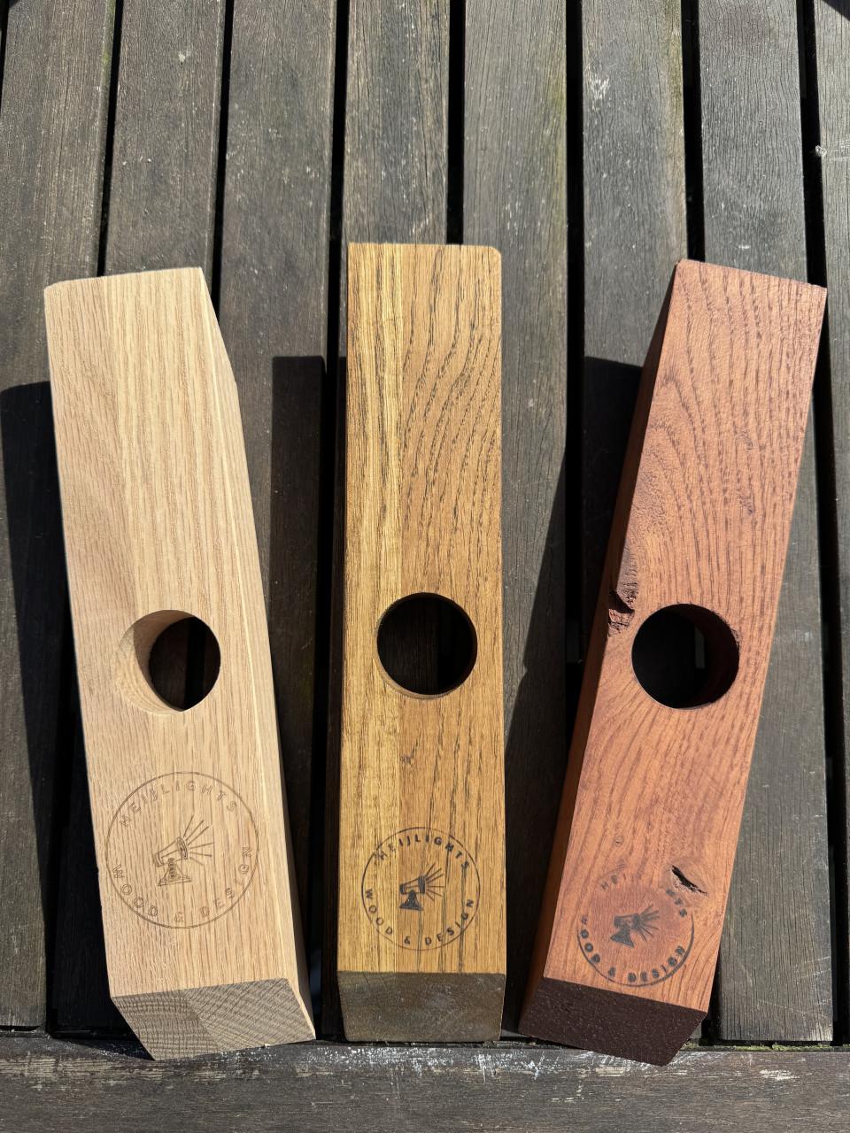 Handgemaakte balancerende wijnstandaards (nu incl. gratis cadeauverpakking)