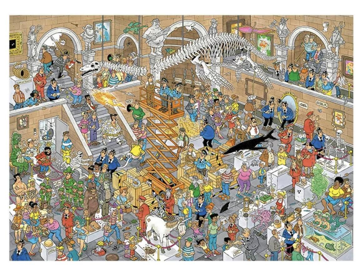 Jan van Haasteren - Rembrandts Atelier en Rariteitenkabinet