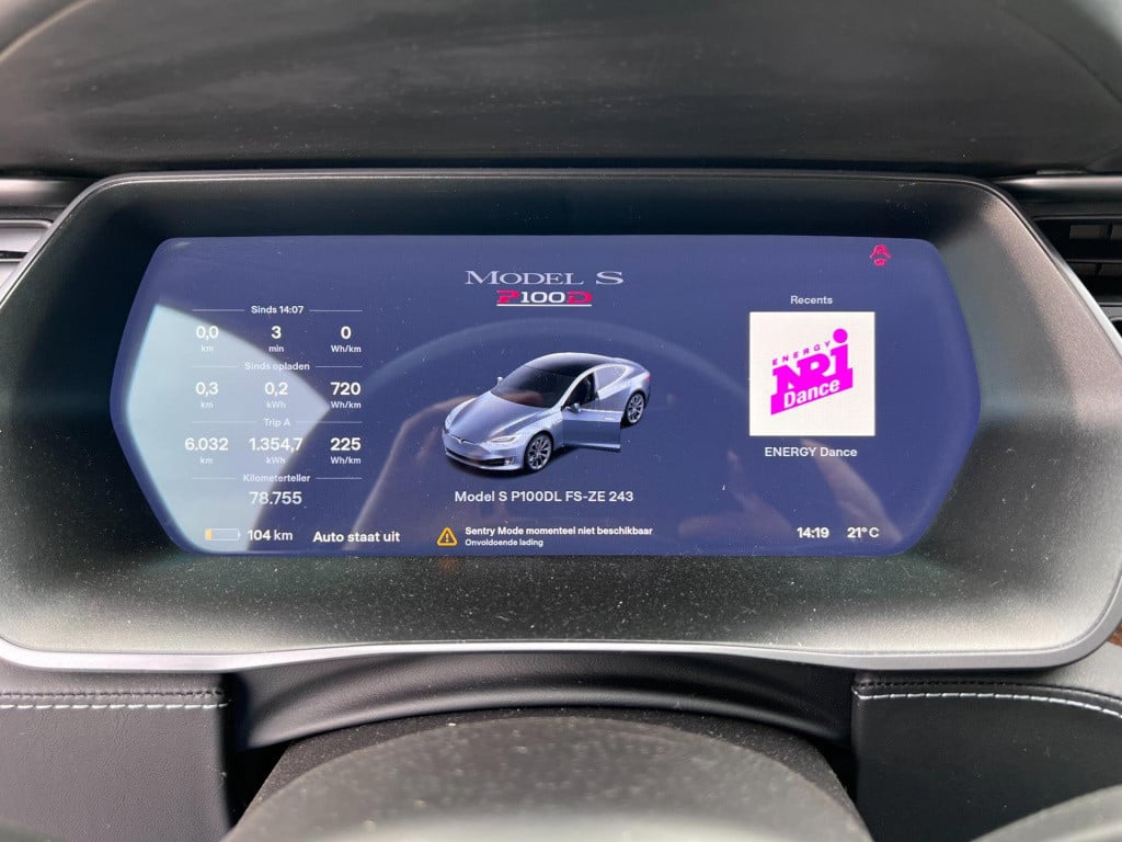 Tesla Model S s p100d ludicrous full options, autopilot , 21 inch velgen en