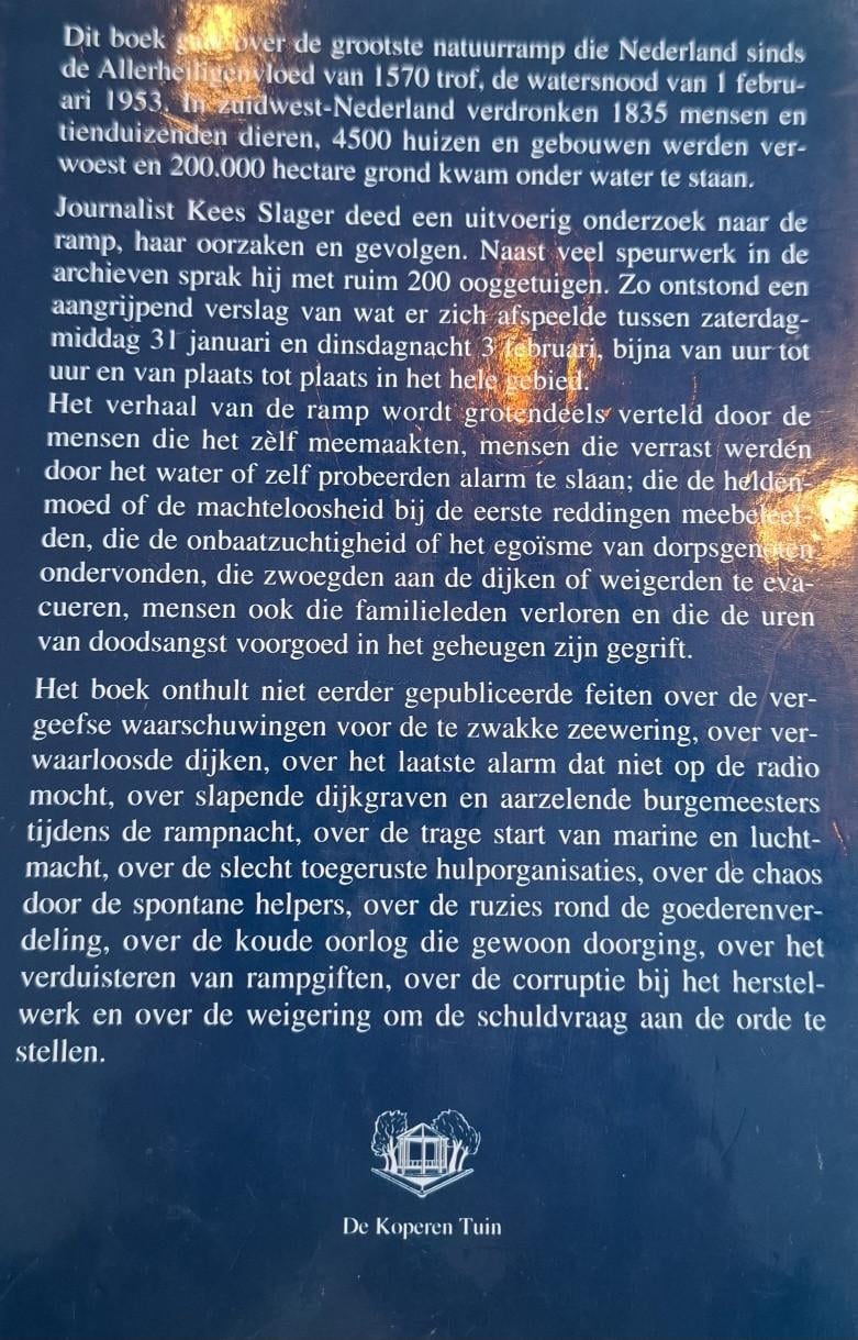 De Ramp. Een reconstructie van de watersnood van 1953. Door Kees Slager.