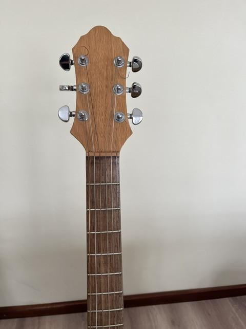 Gitaar met versterker