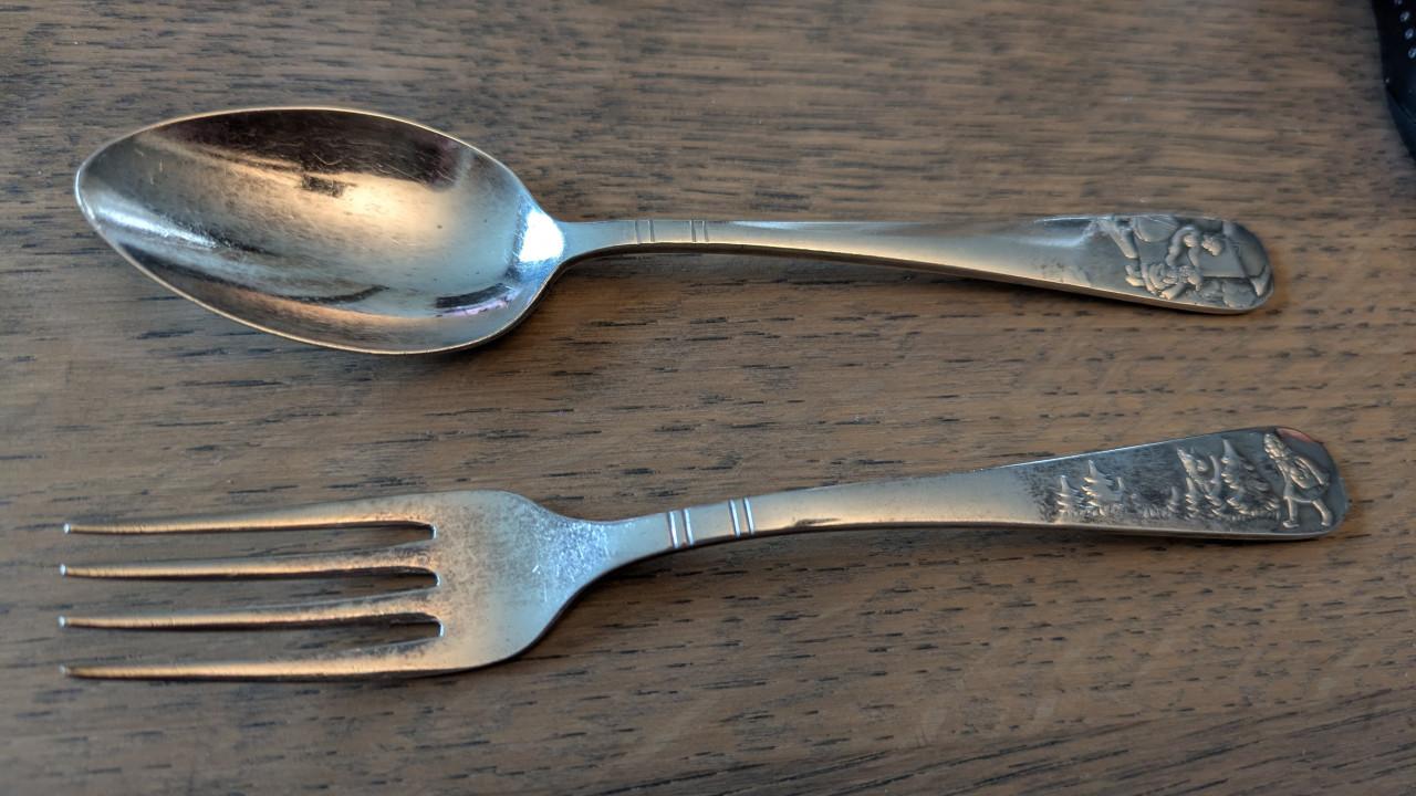 Kinderbestek Roodkapje