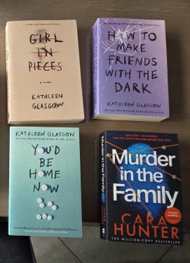 Leesboeken 3x Kathleen Glasgow en 1x Cara Hunter