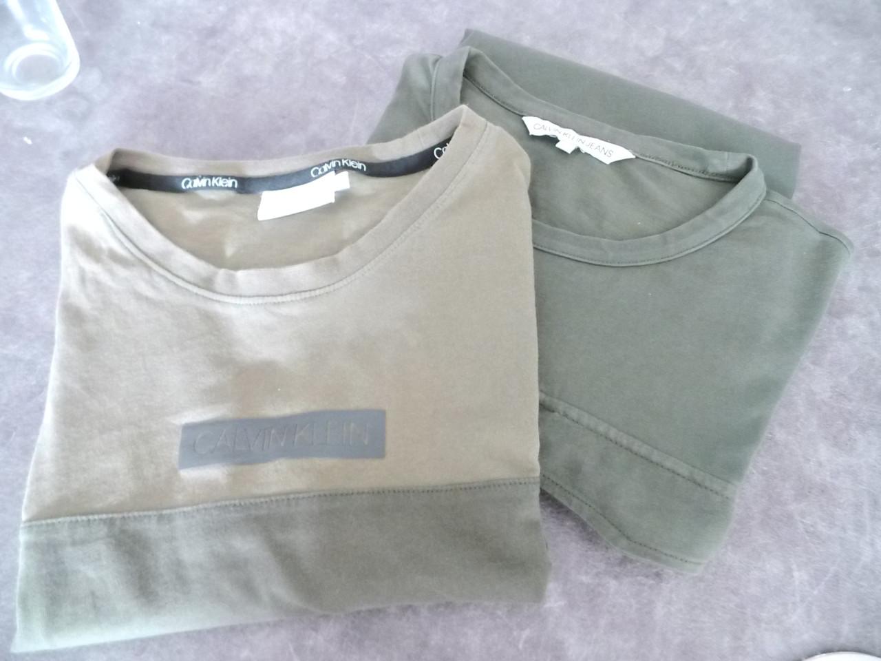 2 Shirts van Calvin Klein maat L.