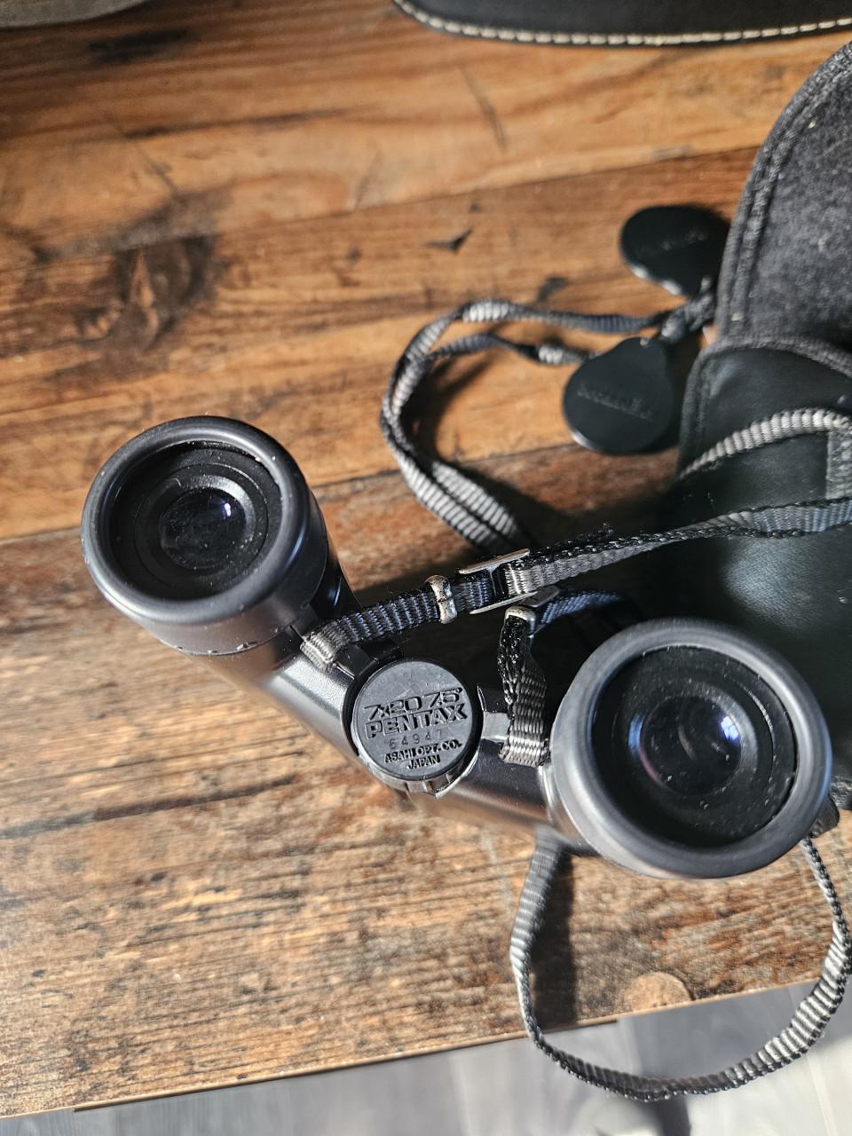 Pentax 7x20 7.5 verrekijker, zgan met nachtzicht met hoesje