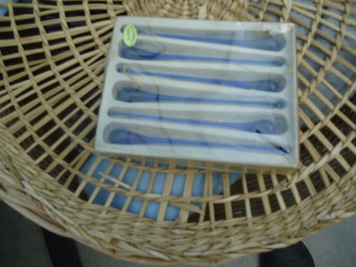 Glazen lepeltjes