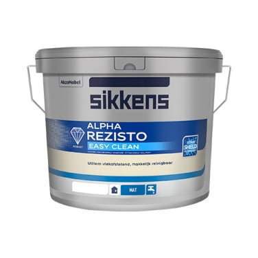 Sikkens Alpha Rezisto Easy Clean - 10 Liter (RAL 9003-RAL 9010-RAL 9016 )