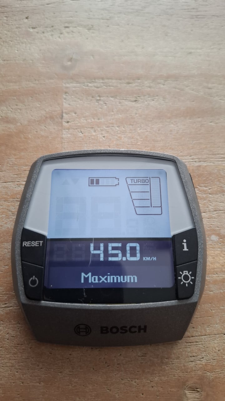Bosch Intuvia Display