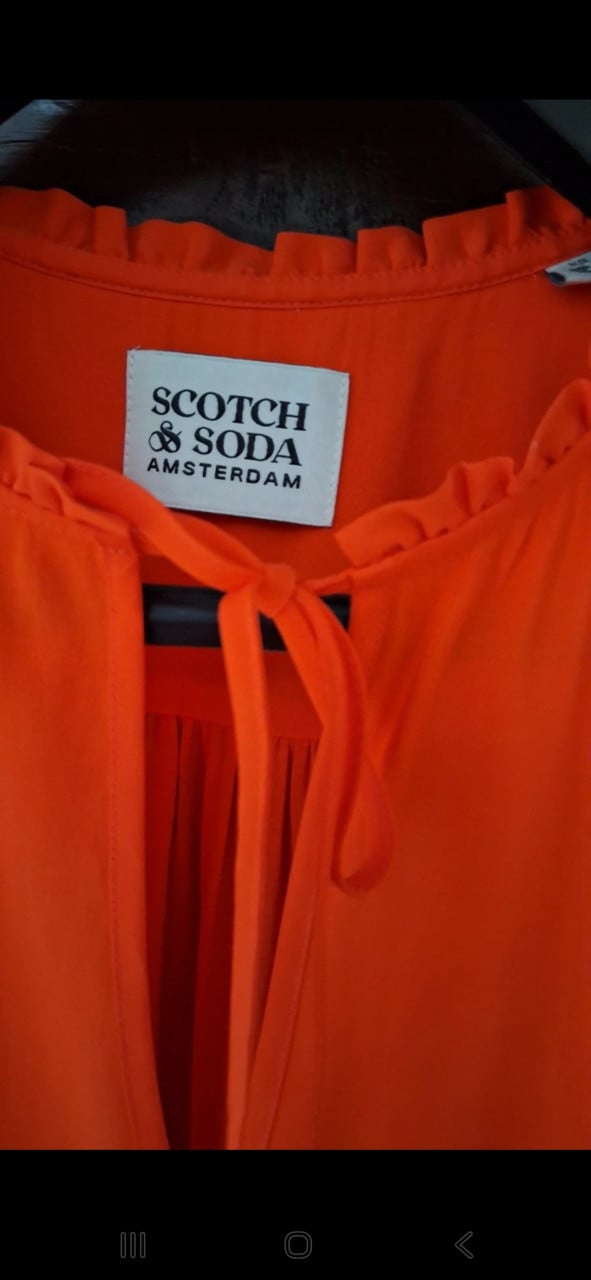 Jurk dame rood scotch en soda