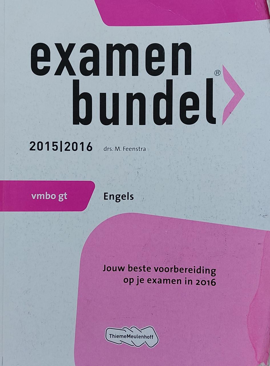EXAMENBUNDELS VMBO-gt – diverse vakken
