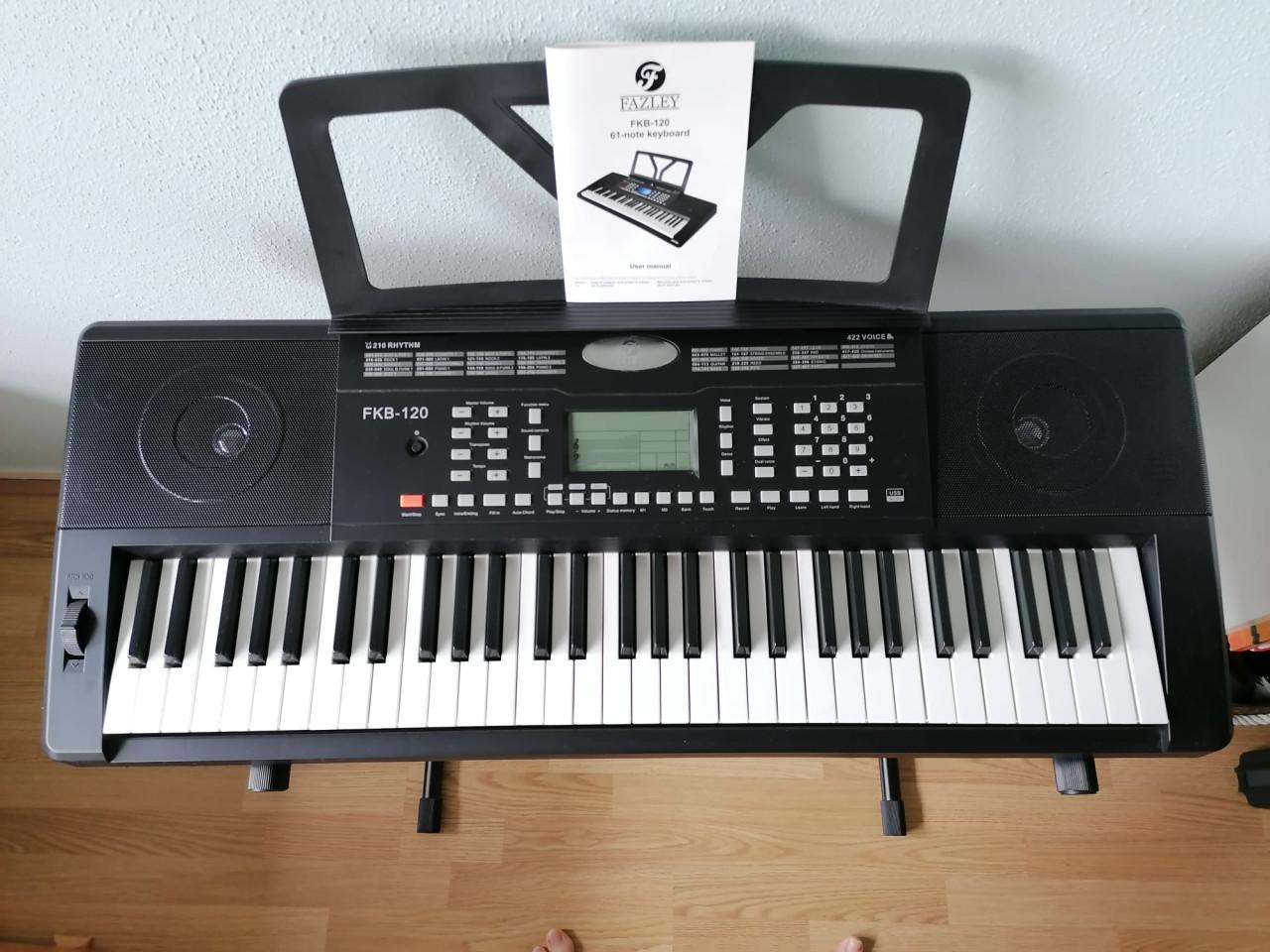 Fazley FKB-120 Keyboard, incl. adapter