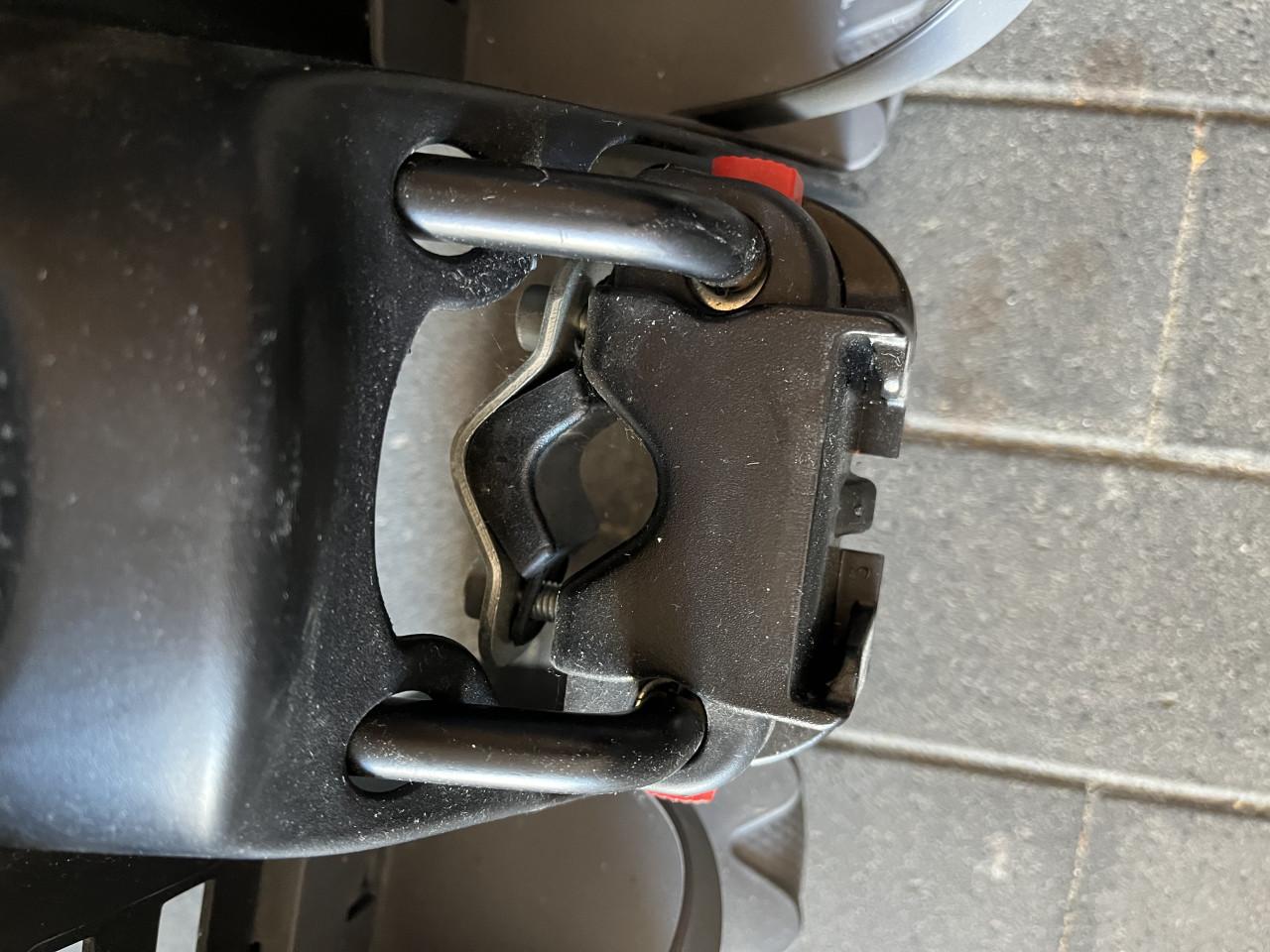 Fietsstoeltje + windscherm