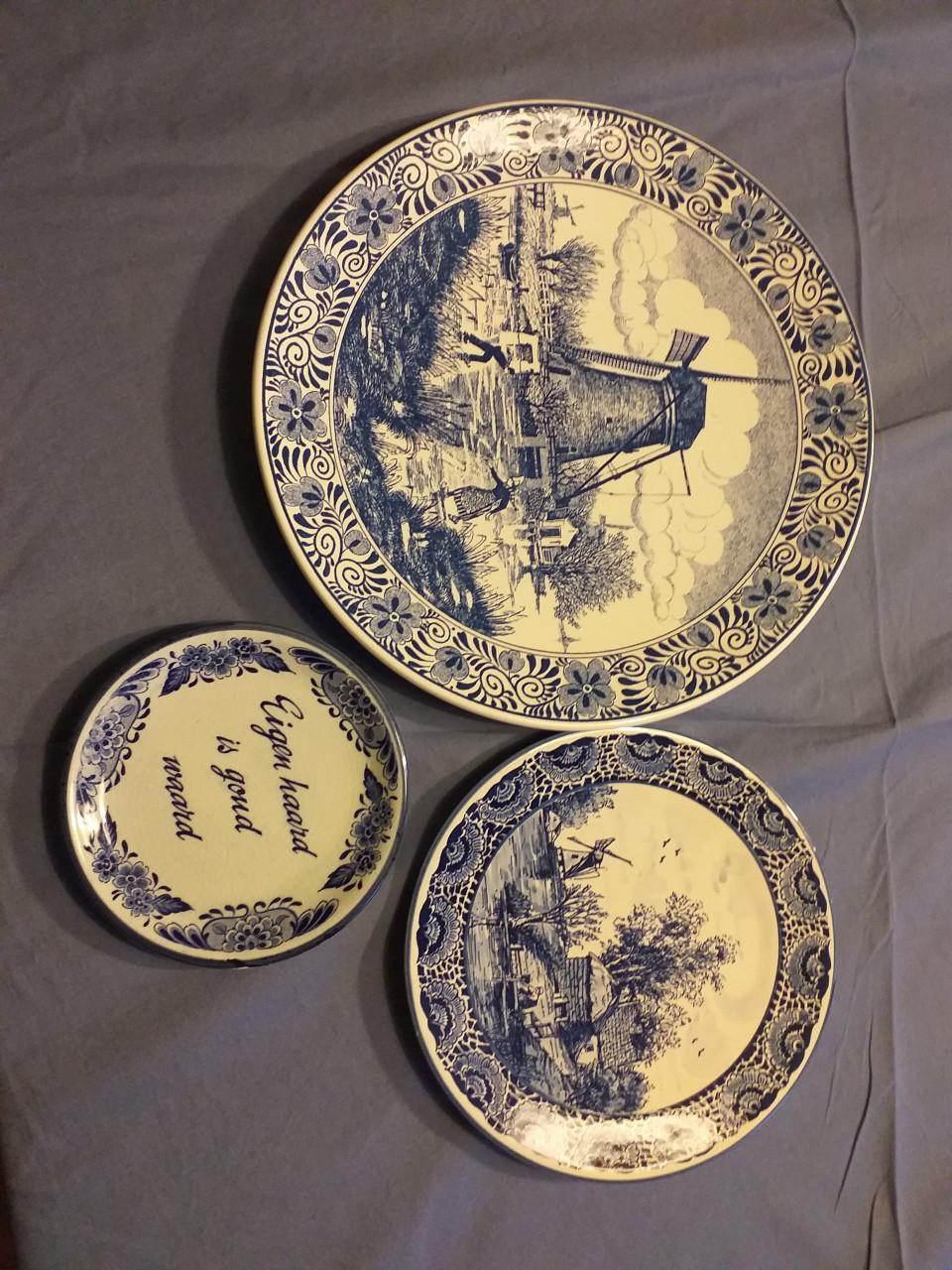 ""Verschillende DELFSBLAUWE onderdelen""