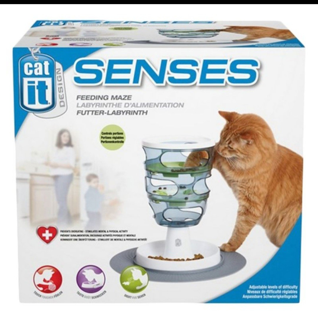 Voerstation & voer labyrinth voor katten (gewijzigde vraagprijs)