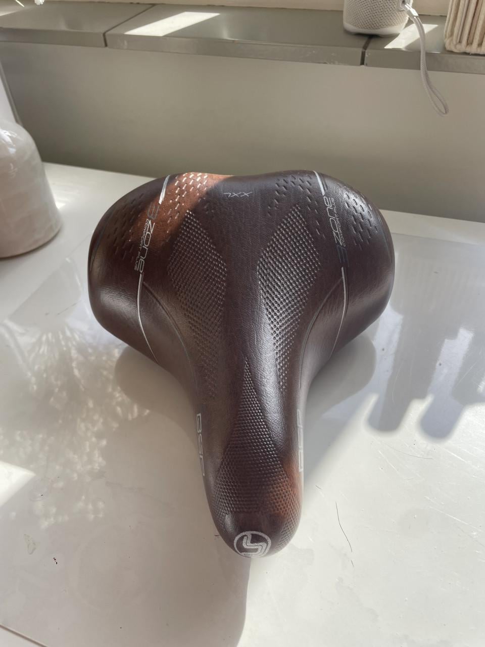 Selle Bassano Volare 3Zone Comfort Plus Fietszadel - Bruin