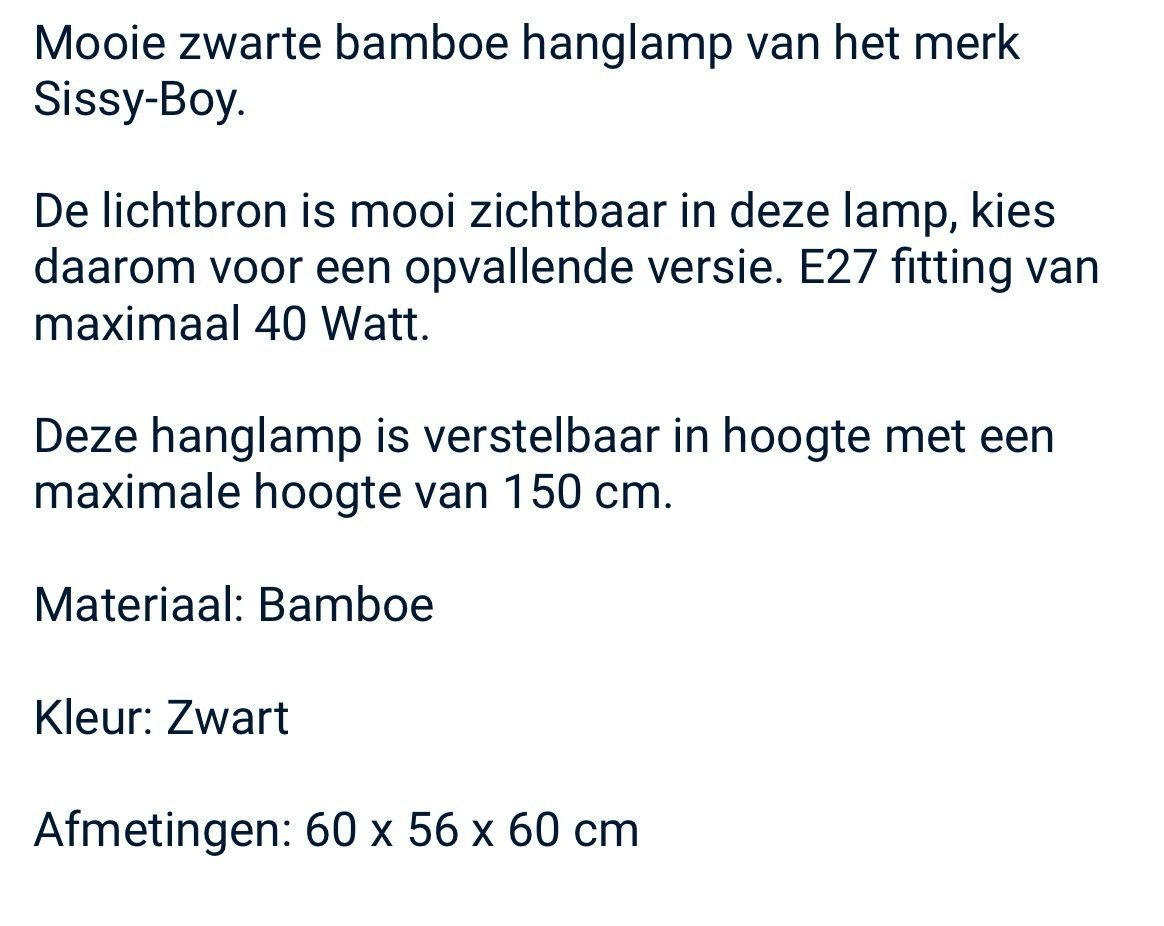 Mooie tafel en lamp