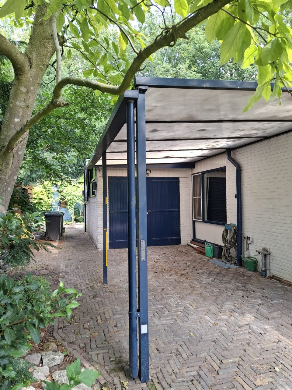 Stevige aluminium carport, direct mee te nemen