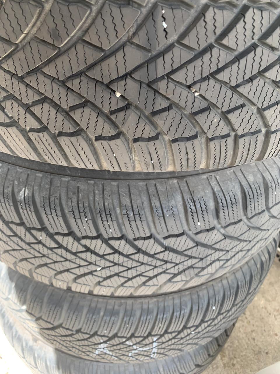 195/ 65r15 winterBanden + aluminium velgen 8mm