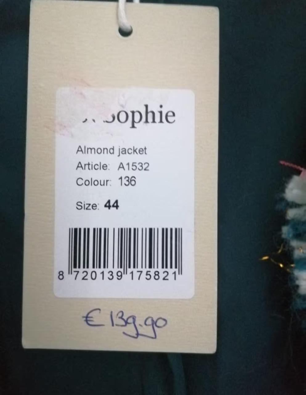 JcSophie Almond jasje (4x)