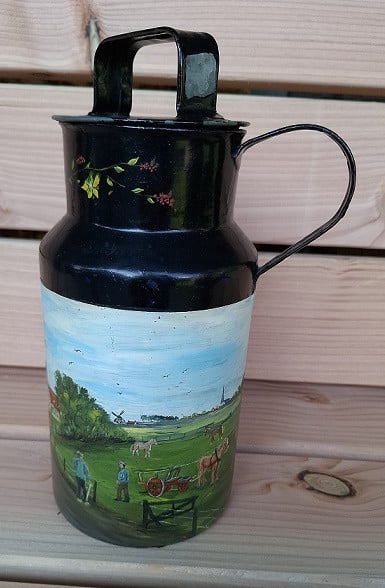 Rondom Beschilderd Melkbusje  Bieden Vanaf €10