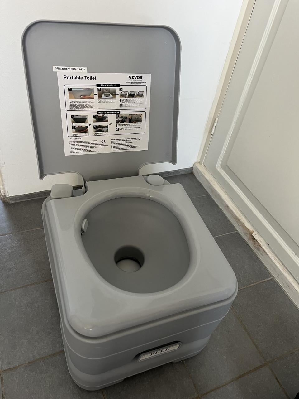 Vevor Draagbaar Chemisch Toilet