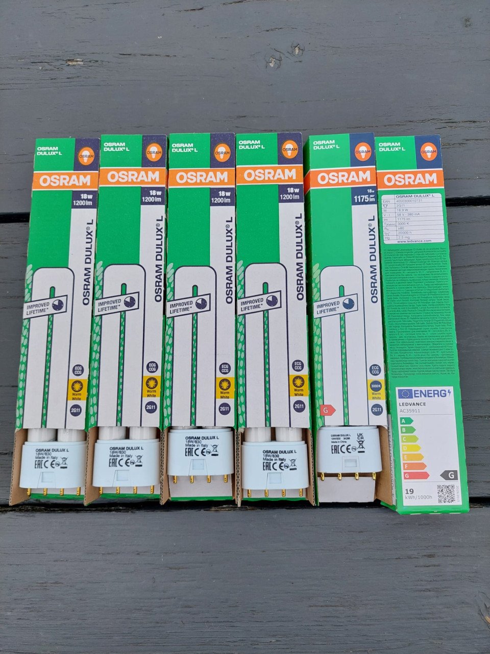 Lichtbronnen Osram Dulux S-L-D/E 9W-> 26W 830 div