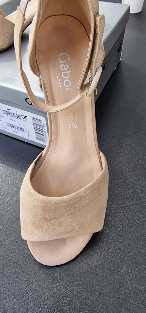 Sandalen met hak Gabor