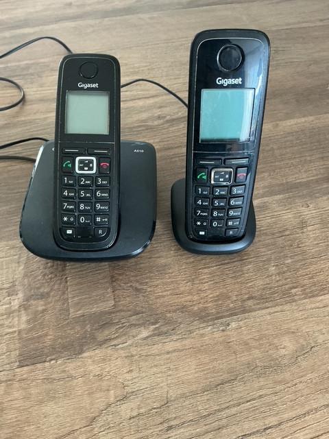 Gigaset A220 en A510 draadloze DECT-telefoons (set van 2)