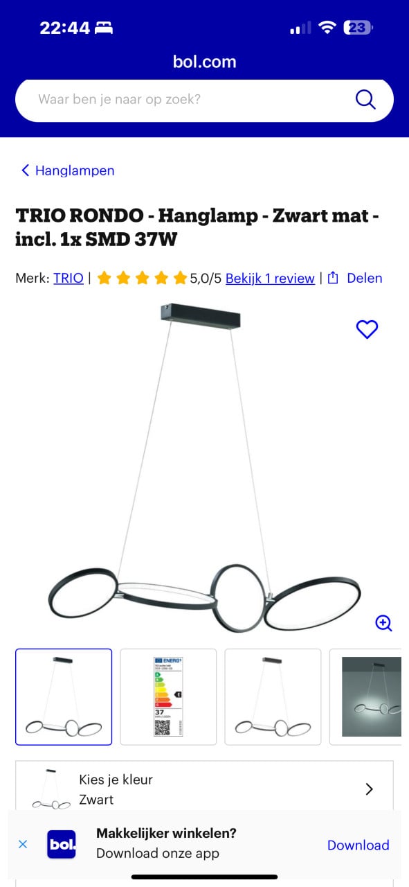 Lampen set TRIO RONDO