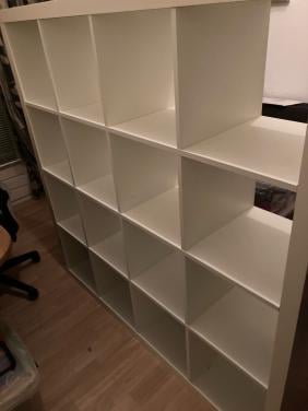 Kast IKEA Kallax 16 vakken