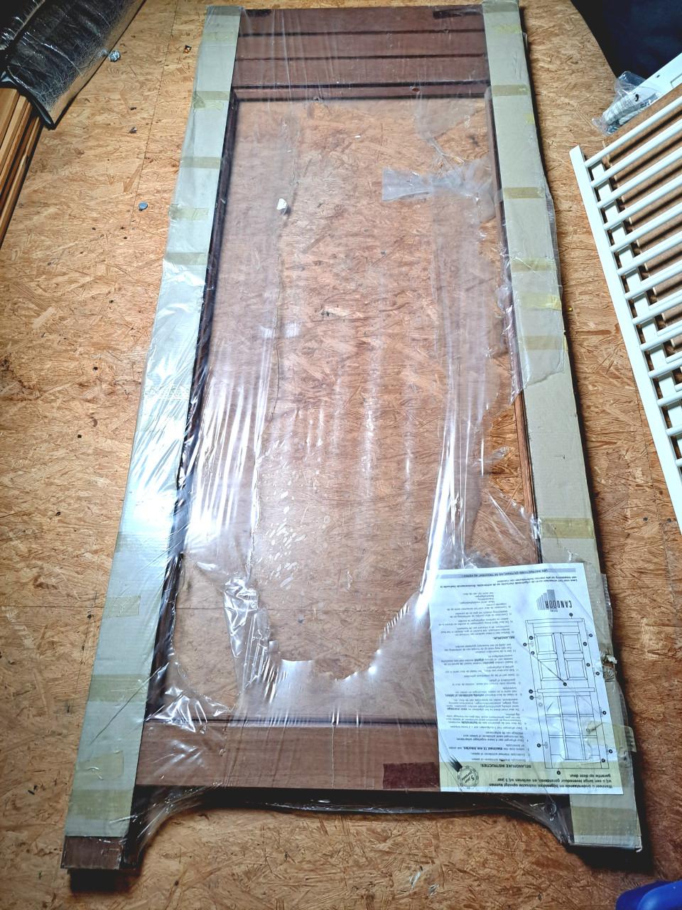 Cando meranti achterdeur balkondeur 211,5 x 93 cm