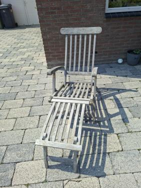 1x Deckchair / ligstoel