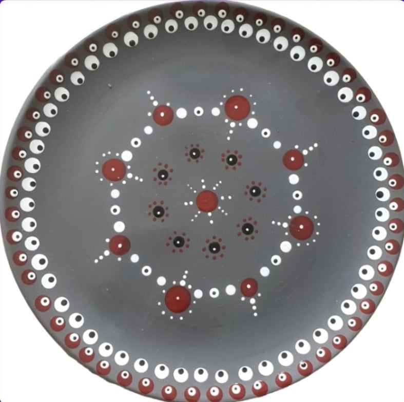 Workshop Dots/ stippen op een bordje